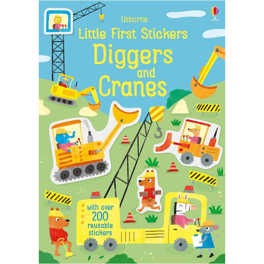 Little Sticker Diggers/Cranes - Born Childrens Boutique
