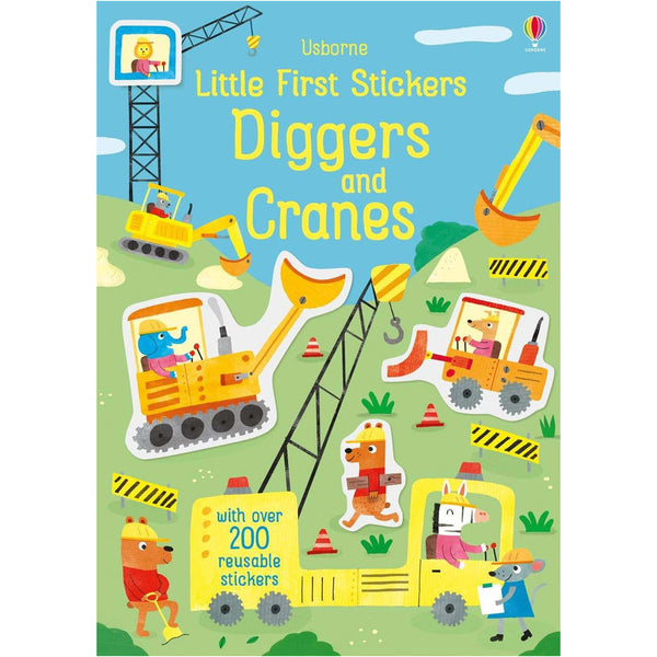 Little Sticker Diggers/Cranes - Born Childrens Boutique