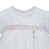 Balloon/Hat/Present Embroidered Dress - Born Childrens Boutique