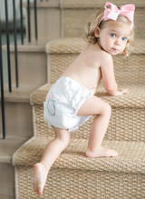 Lila + Hayes Vivian Bloomers White - Born Childrens Boutique