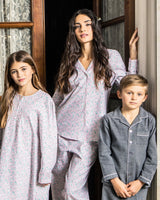 Pink Green Floral Beatrice Nightgown - Born Childrens Boutique