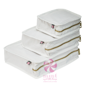 Oh Mint Stacking Set, White Seer - Born Childrens Boutique