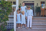 Little English Smocked Hollis Dress - Palm Beach Plaid - Born Childrens Boutique