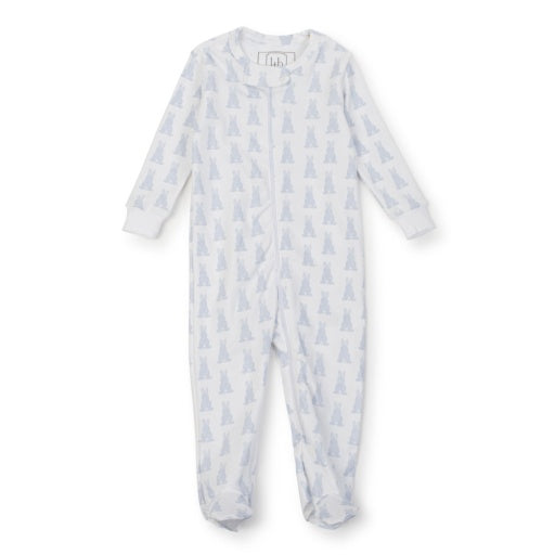 Parker Zipper Pajama - Born Childrens Boutique