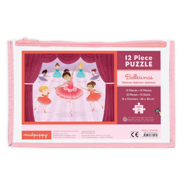 Ballerinas Pouch Puzzle - Born Childrens Boutique