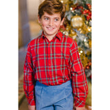 Pre-Order Blue Corduroy Boy Shorts - Born Childrens Boutique