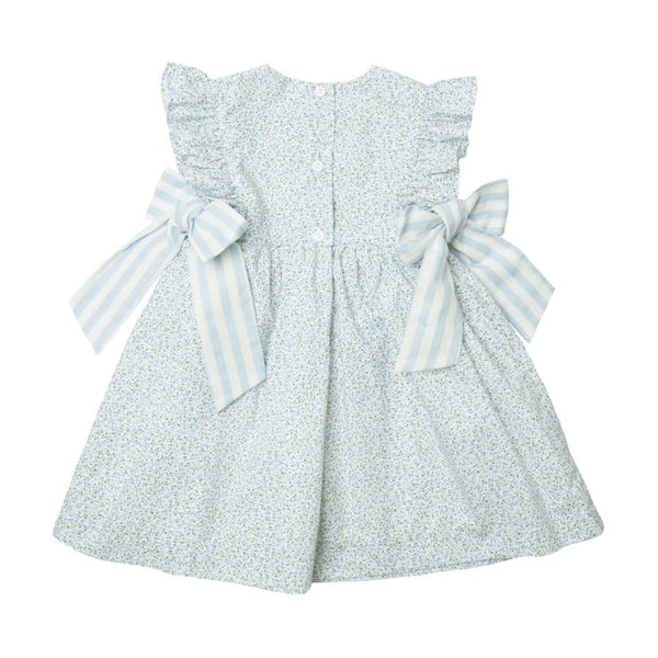 Blue Delight Alice Dress - Born Childrens Boutique