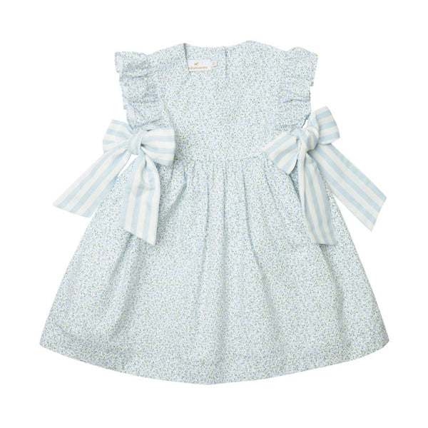 Blue Delight Alice Dress - Born Childrens Boutique