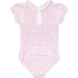 Nectar Leaf Puff Sleeve One Piece - Born Childrens Boutique