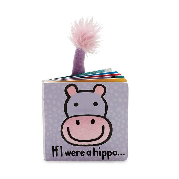 Jellycat If I Were A Hippo Book - Born Childrens Boutique