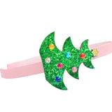 Glitter Christmas Tree Headband - Born Childrens Boutique