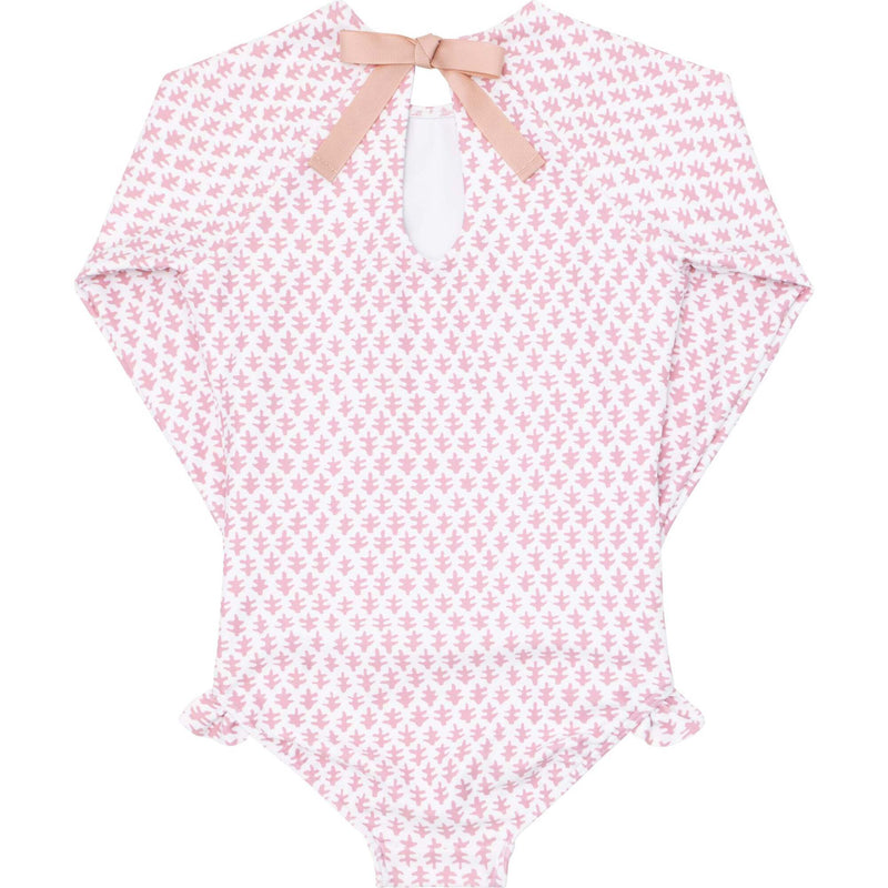 Nectar Leaf Rashguard One Piece - Born Childrens Boutique