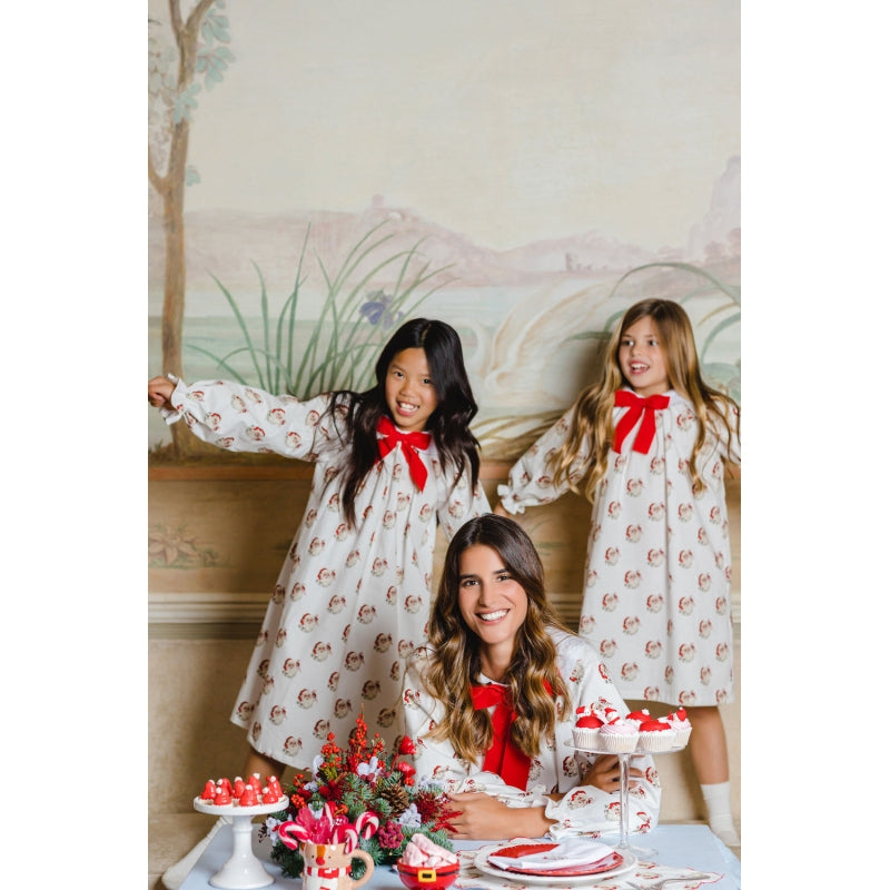 Pre-Order Sal & Pimenta Classic Santa Nightgown - Born Childrens Boutique