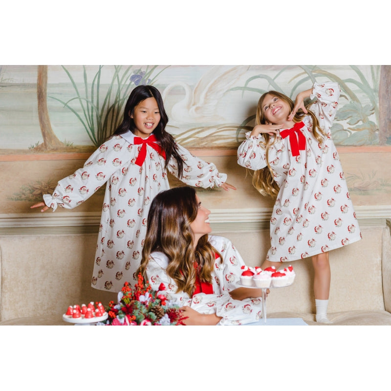 Pre-Order Sal & Pimenta Classic Santa Nightgown - Born Childrens Boutique