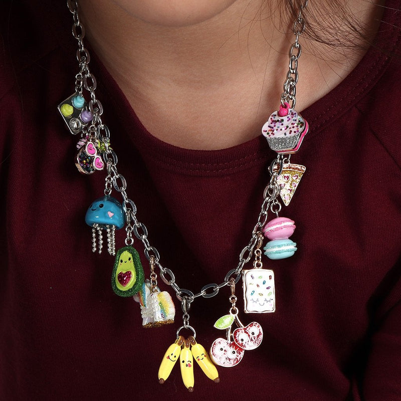 Charm It!, Glitter Cupcake Charm - Born Childrens Boutique