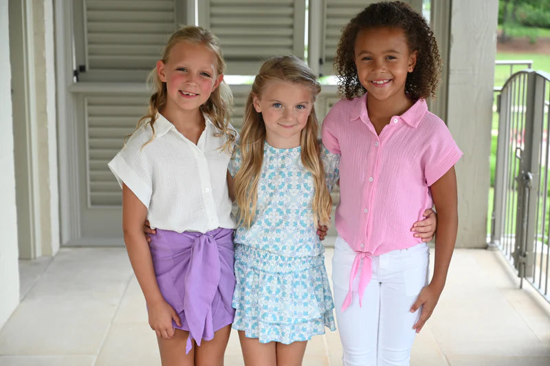 Sayer Top White - Born Childrens Boutique