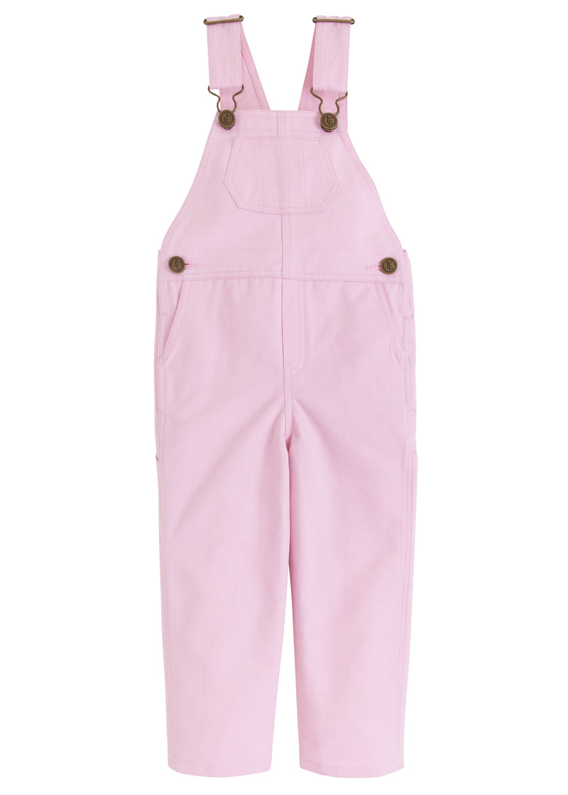 Little English Essential Overall - Light Pink Twill - Born Childrens Boutique