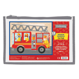 Fire Truck Pouch Puzzle - Born Childrens Boutique
