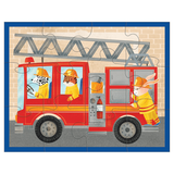 Fire Truck Pouch Puzzle - Born Childrens Boutique