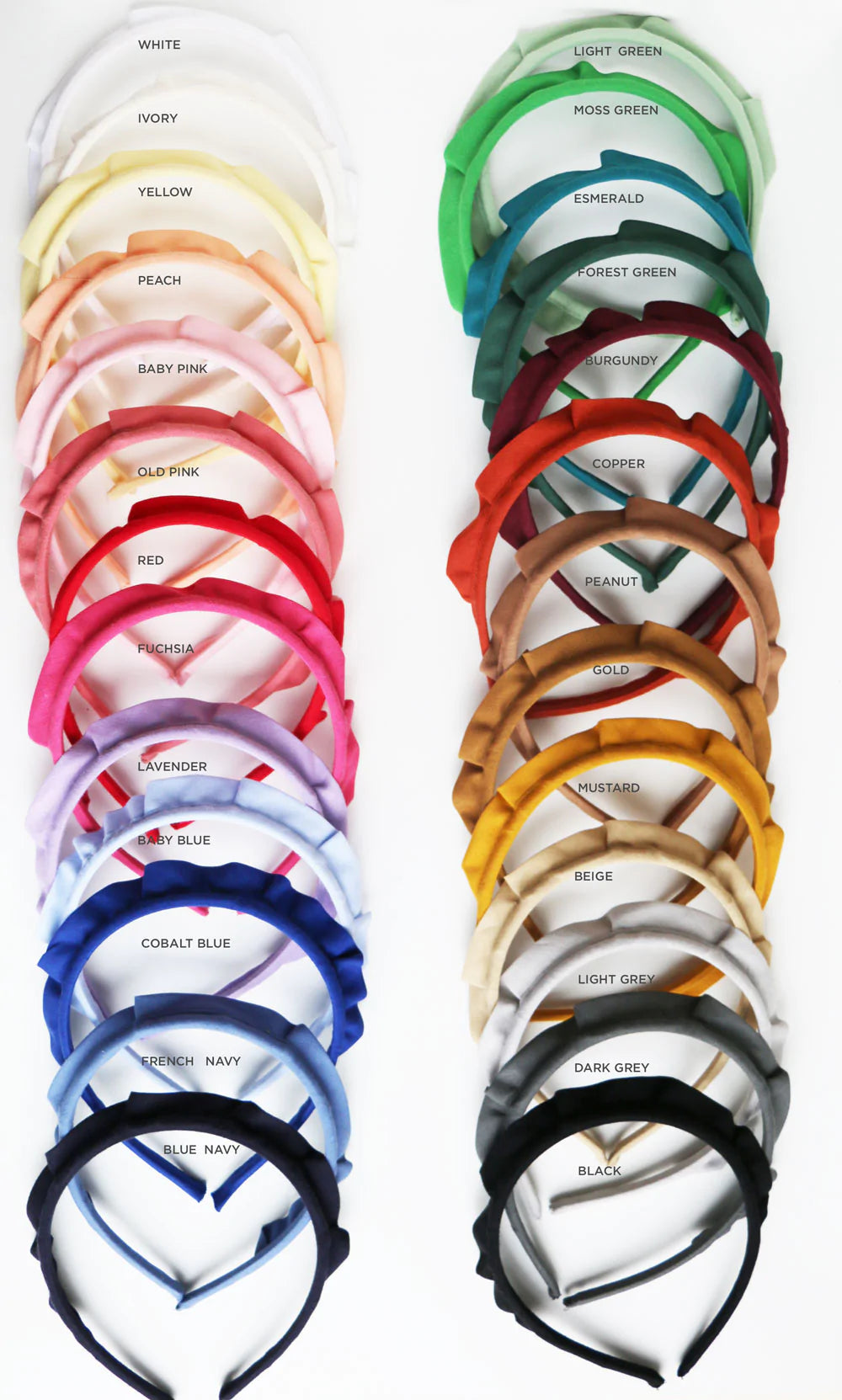 Solid Crown Headband, Pink - Born Childrens Boutique