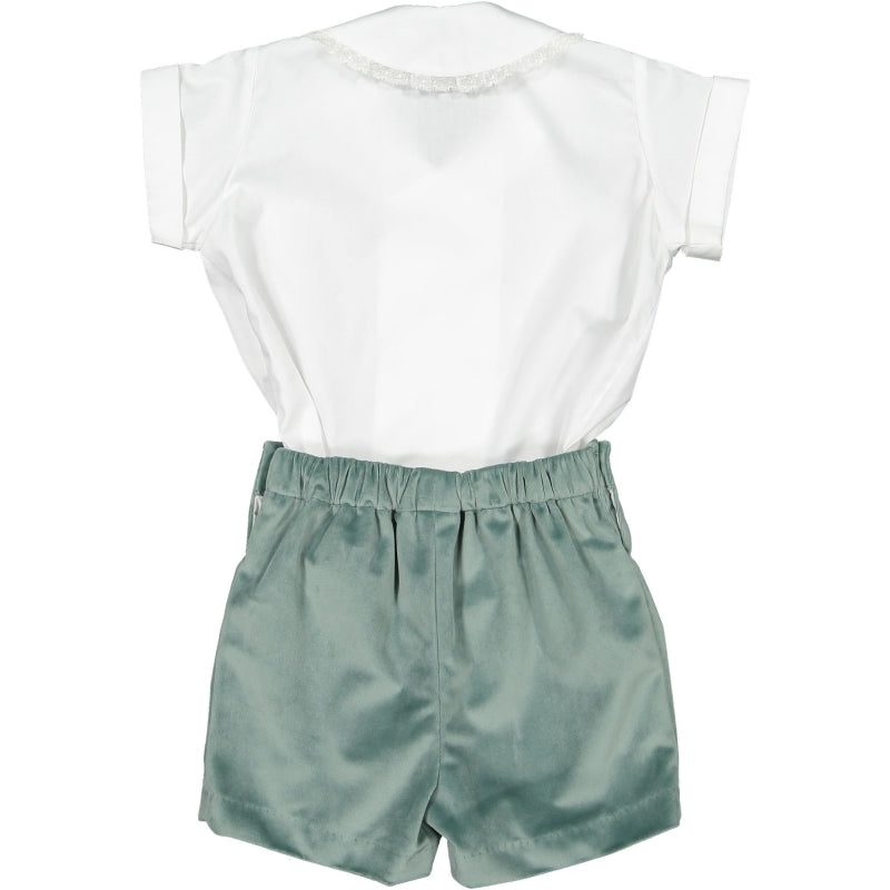 Pre-Order Forest Velvet Baby Set - Born Childrens Boutique