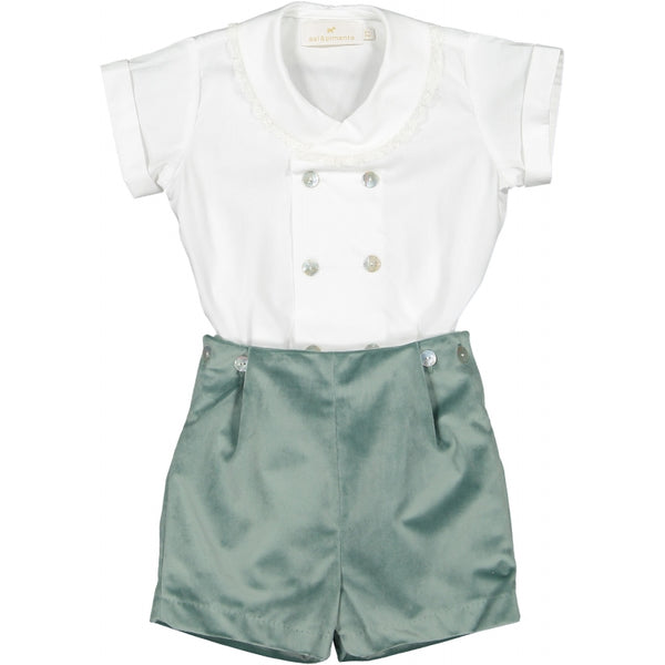 Pre-Order Forest Velvet Baby Set - Born Childrens Boutique