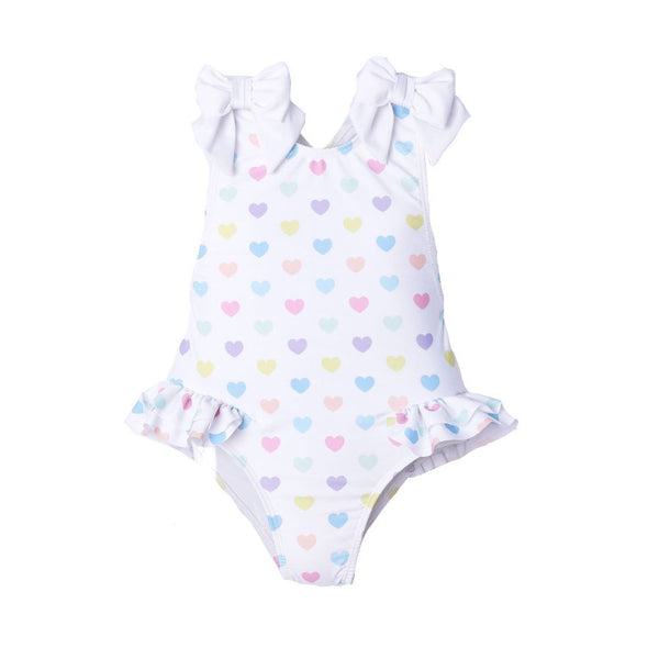 Funny Hearts Swimsuit - Born Childrens Boutique