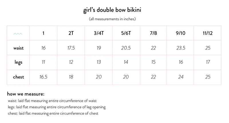 Pre-Order Double Bow Tie Knot Bikini Capeside Vineyard - Born Childrens Boutique