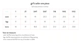 Pre-Order Sailor One Piece Red Windowpane Plaid - Born Childrens Boutique