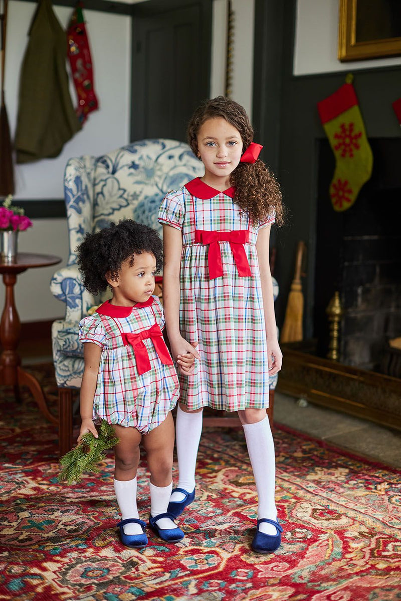 Little English Marisa Bubble - Douglas Plaid - Born Childrens Boutique