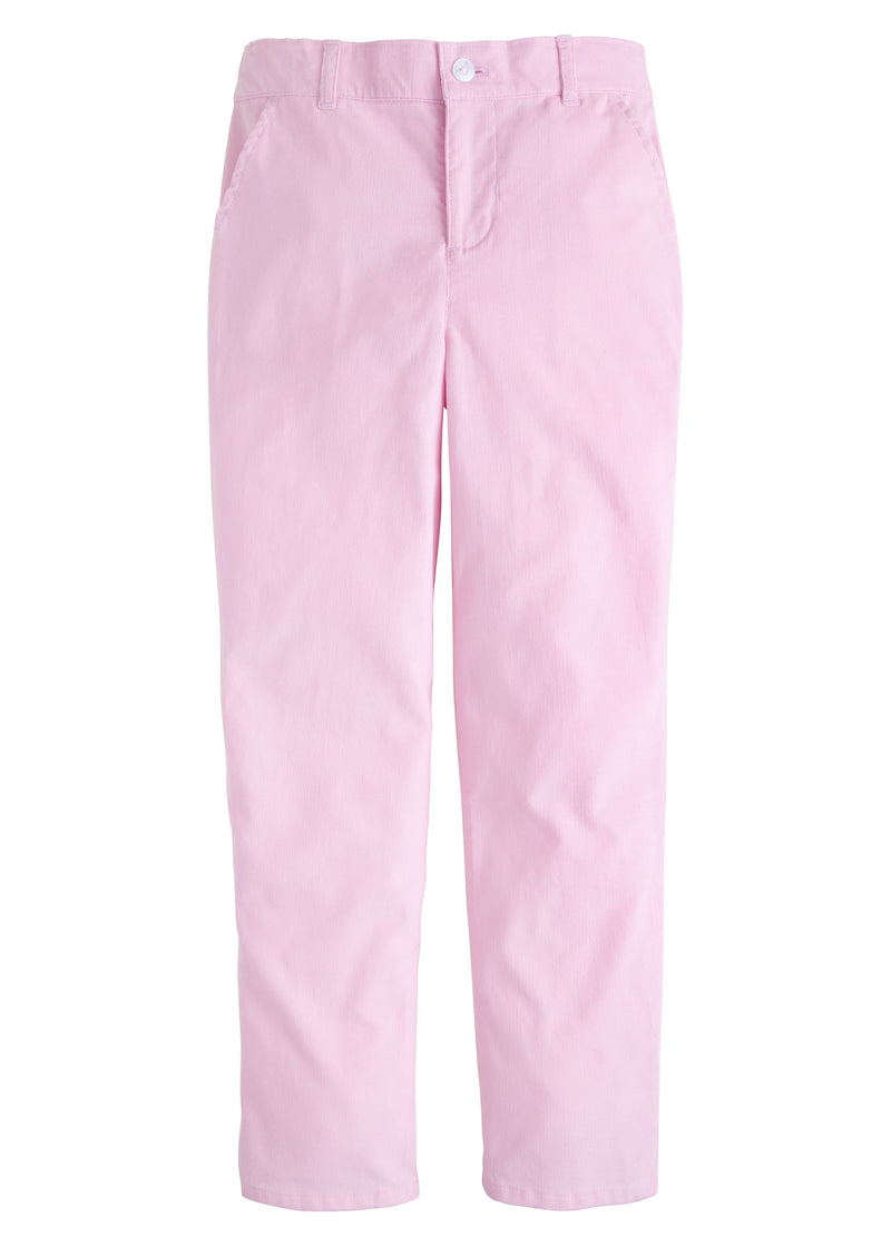 Skinny Pant - Lt Pink Corduroy - Born Childrens Boutique