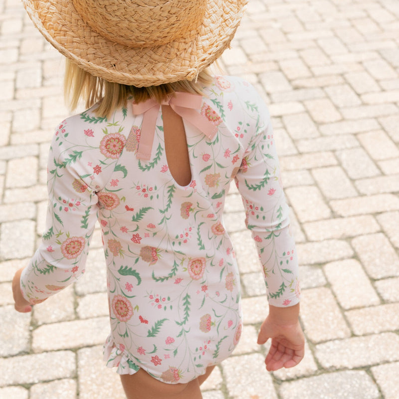 Cloister Botanical Rashguard One Piece - Born Childrens Boutique