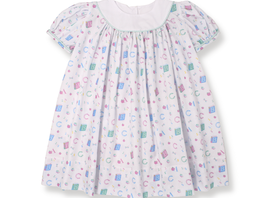 Pre-Order Rosie Dress - ABC - Born Childrens Boutique