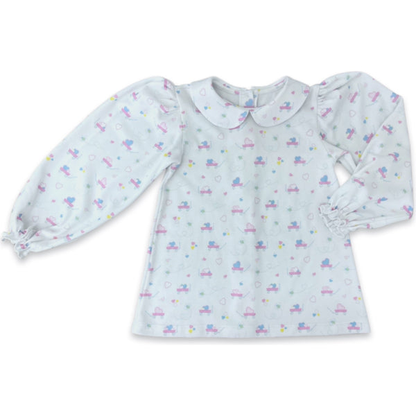 Pre-Order Better Together Blouse - Wagon Girl - Born Childrens Boutique