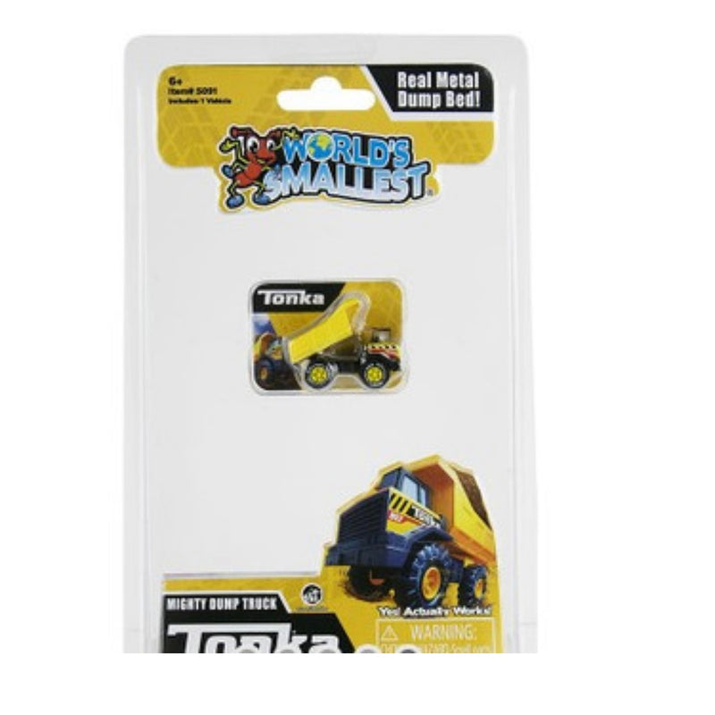 World's Smallest Tonka Mighty Dump Truck - Born Childrens Boutique