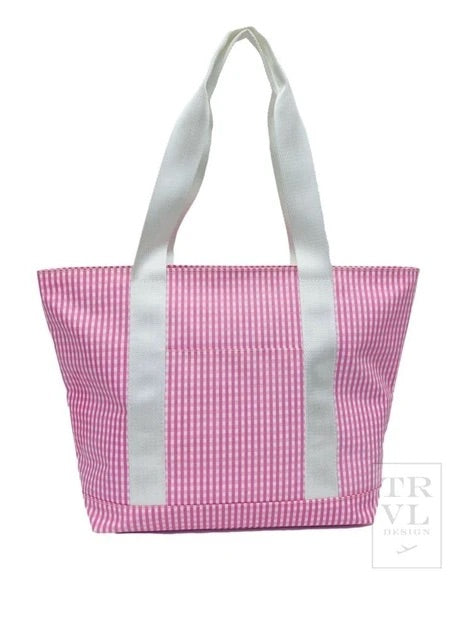 Classic Tote, Pink Gingham - Born Childrens Boutique