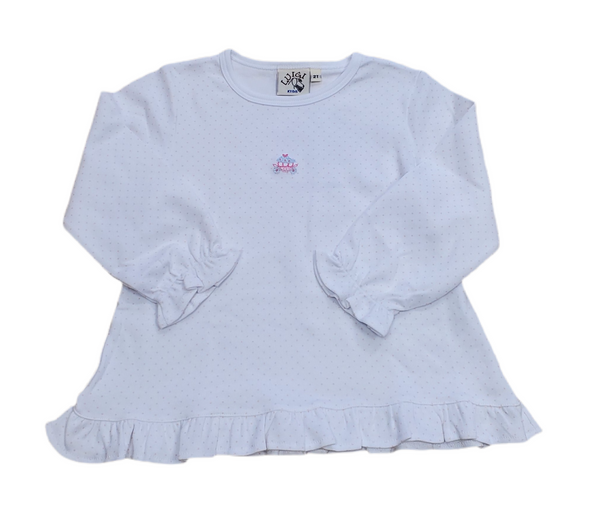 Carriage Embroidery Swing Top - Born Childrens Boutique