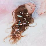 Glitter Rainbow Hair Clips - Born Childrens Boutique