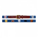 Sports Children's Belt (Blueberry) - Born Childrens Boutique