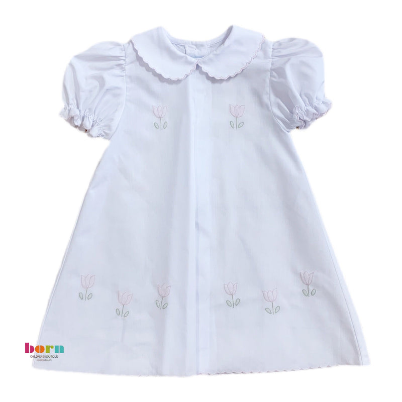 Baby Dress, Pink Tulip - Born Childrens Boutique