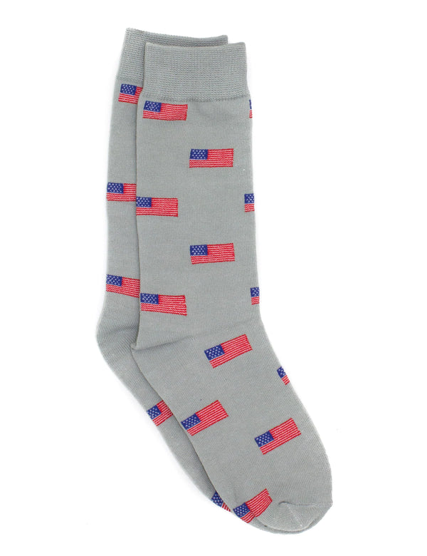 Lucky Duck Sock, American Flag - Born Childrens Boutique