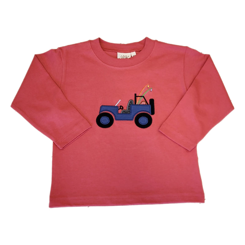 Jeep w/ Fishing Rod Shirt - Born Childrens Boutique