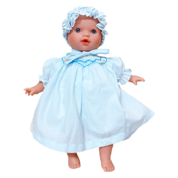 Abby Doll 10 in with Blue Dress - Born Childrens Boutique