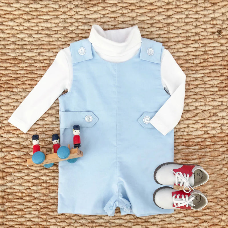 Tatum Turtleneck - Worth Avenue White - Born Childrens Boutique