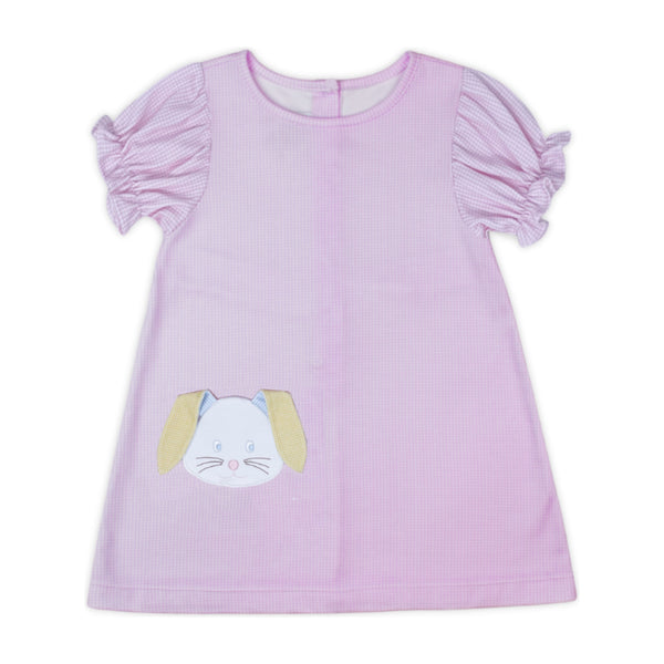 Lullaby Set Faith Dress - Bunny - Born Childrens Boutique