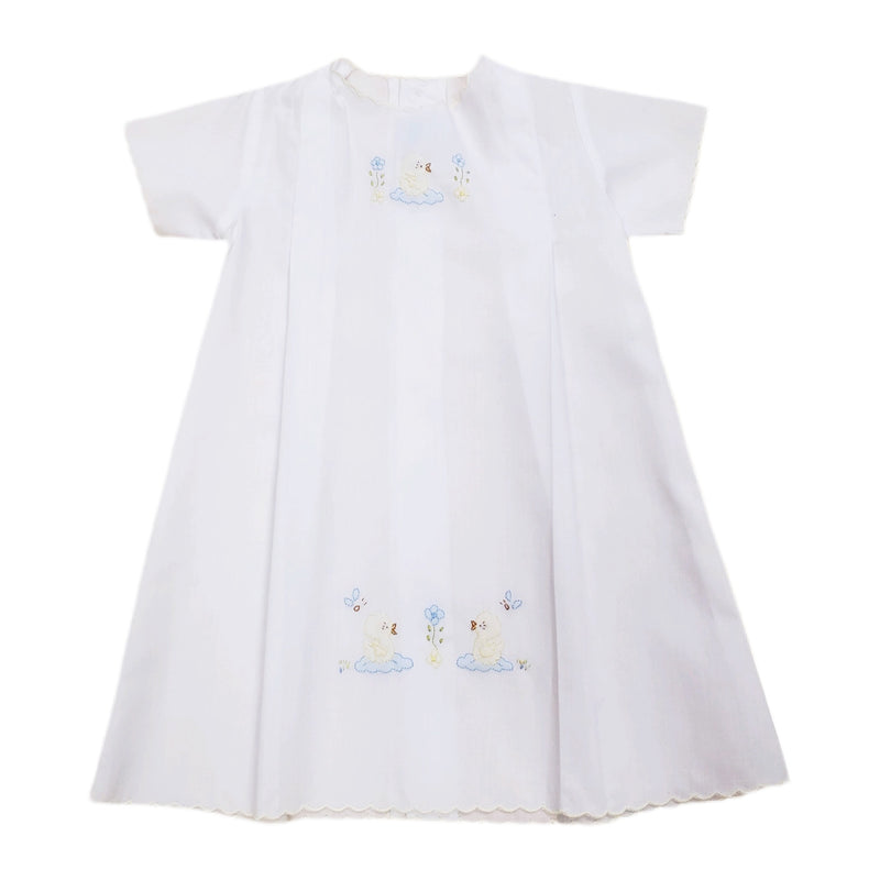 Daygown White with Yellow Duck - Born Childrens Boutique