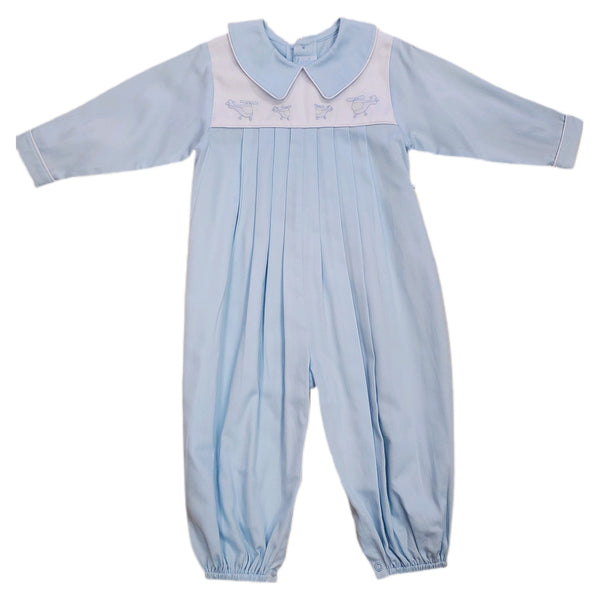 Pique Longall Blue Helicopter - Born Childrens Boutique