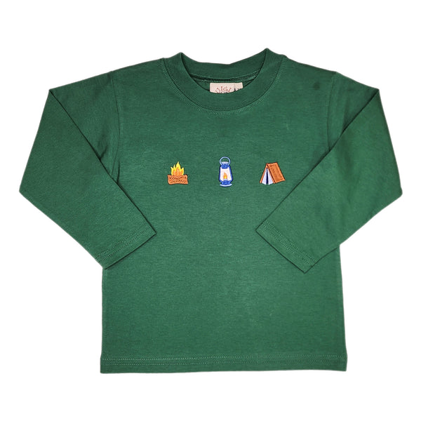 Campfire, Lantern & Tent Shirt - Born Childrens Boutique