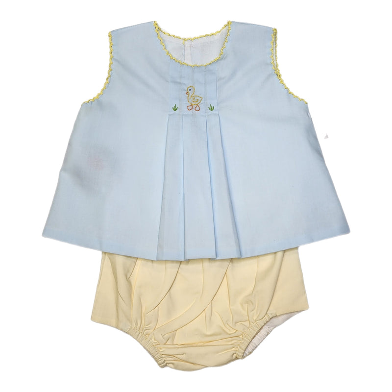 Baby Sen Boy Morgan Bloomer Set - Baby Duck - Born Childrens Boutique