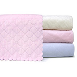 Nanas Quilted Blanket - Ivory - Born Childrens Boutique